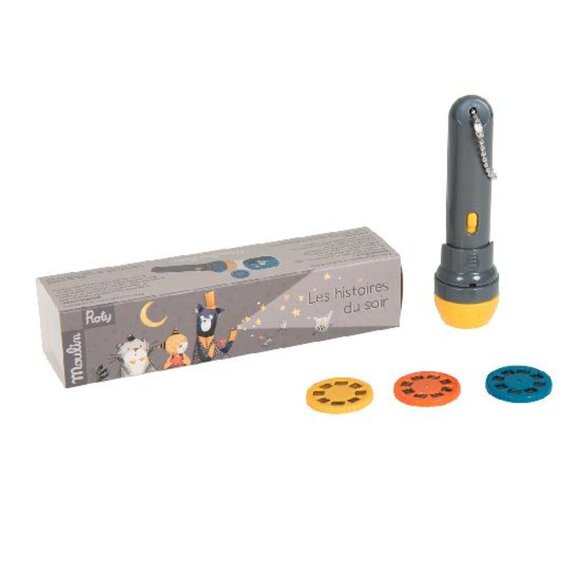 NWT Moulin Roty Storybook Torch Moustaches Cat (Cat Whiskers) - Picture 2 of 3